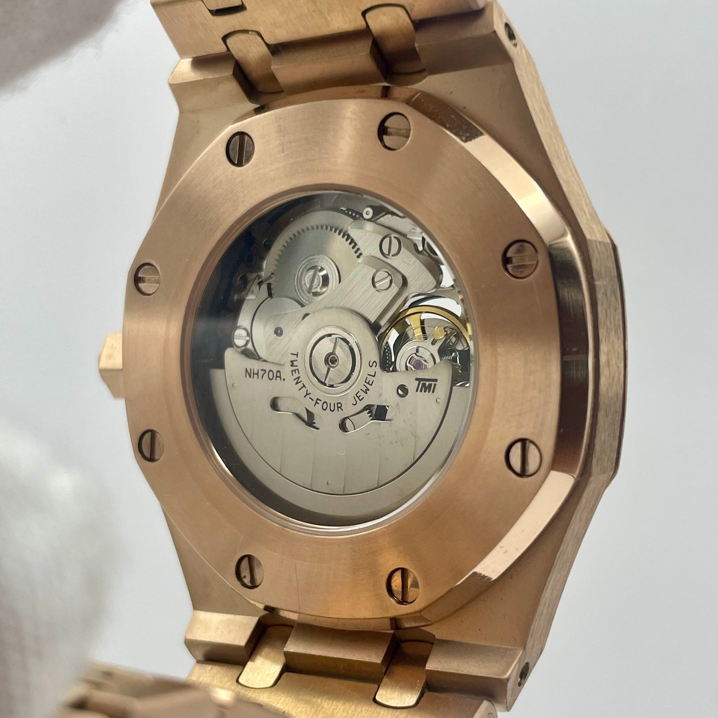 Royal Seikoak Rose Gold Skeleton