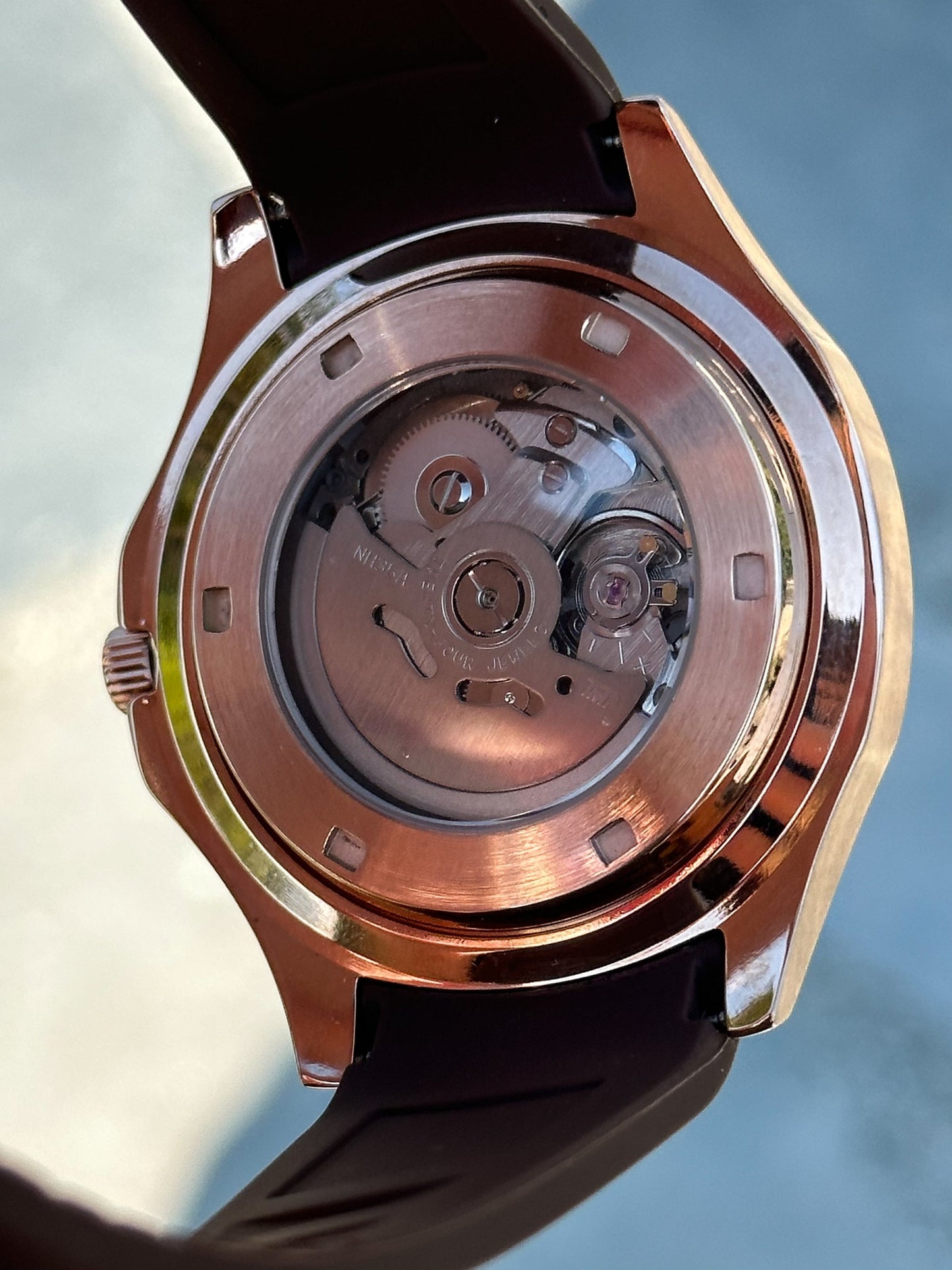 Seikonaut Rose Gold Brown