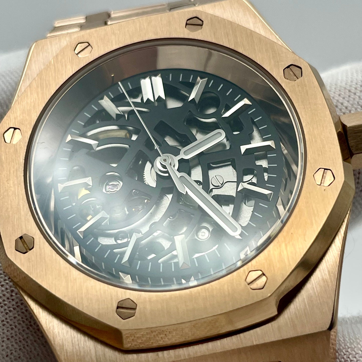 Royal Seikoak Rose Gold Skeleton