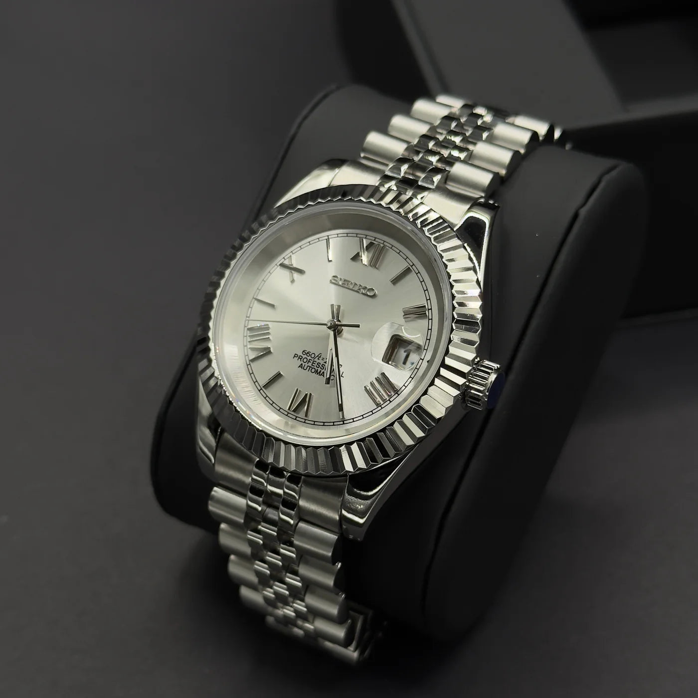 Datejust Roman Silver