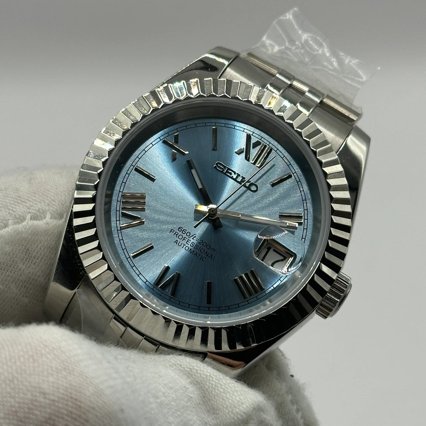 Datejust Roman Ice Blue