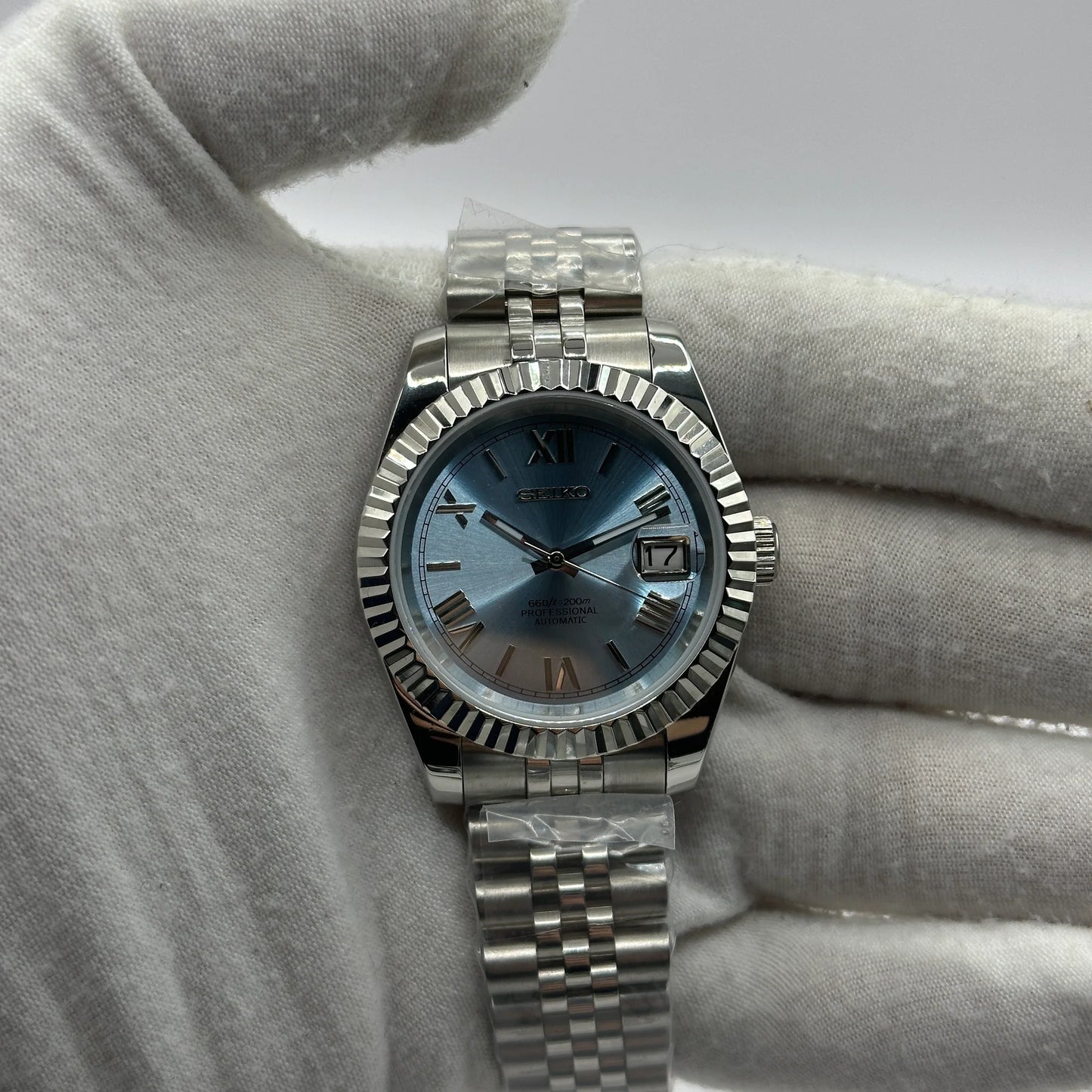 Datejust Roman Ice Blue