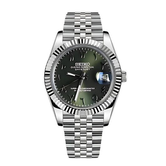 Datejust Arabic Olive Green