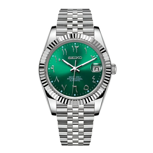 Datejust Arabic Green